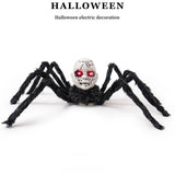 Haunted Doll Face Walking Spider Decoration