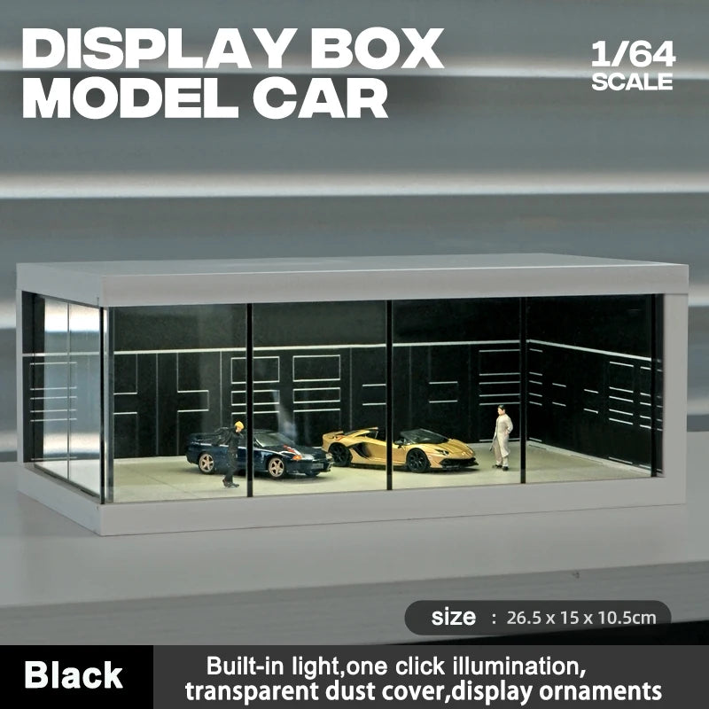Kova Tech™ 1:64 Scale LED Car Parking Showcase