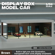 Kova Tech™ 1:64 Scale LED Car Parking Showcase