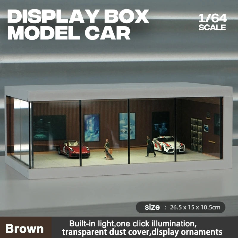 Kova Tech™ 1:64 Scale LED Car Parking Showcase