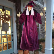 Spooky Talking Purple Witch Prop (Life-Size)