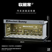 Kova Tech™ 1:64 Scale LED Car Parking Showcase