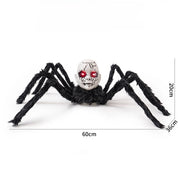Haunted Doll Face Walking Spider Decoration
