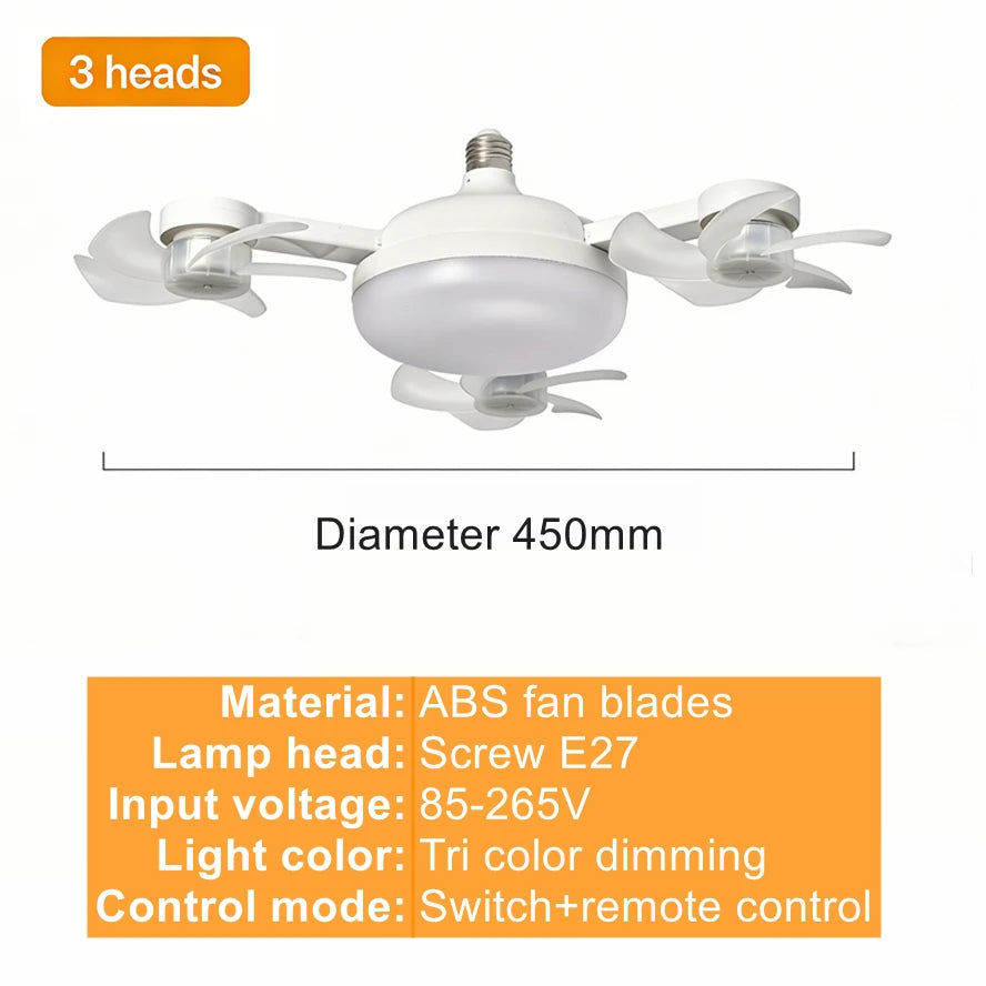 Kova Tech™ Smart Remote Control E27 Fan Bulb