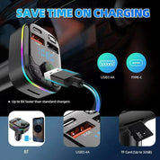 Kova Tech™ Bluetooth 5.0 Car FM Transmitter