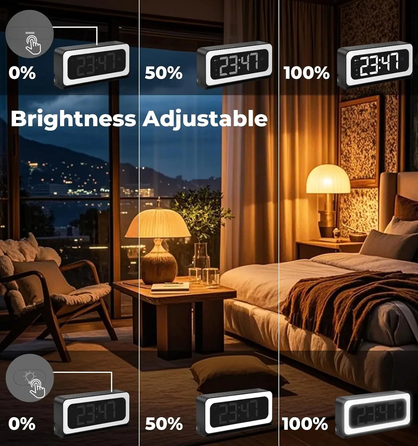 Kova Tech™ 2K 5G WiFi Clock Security Camera