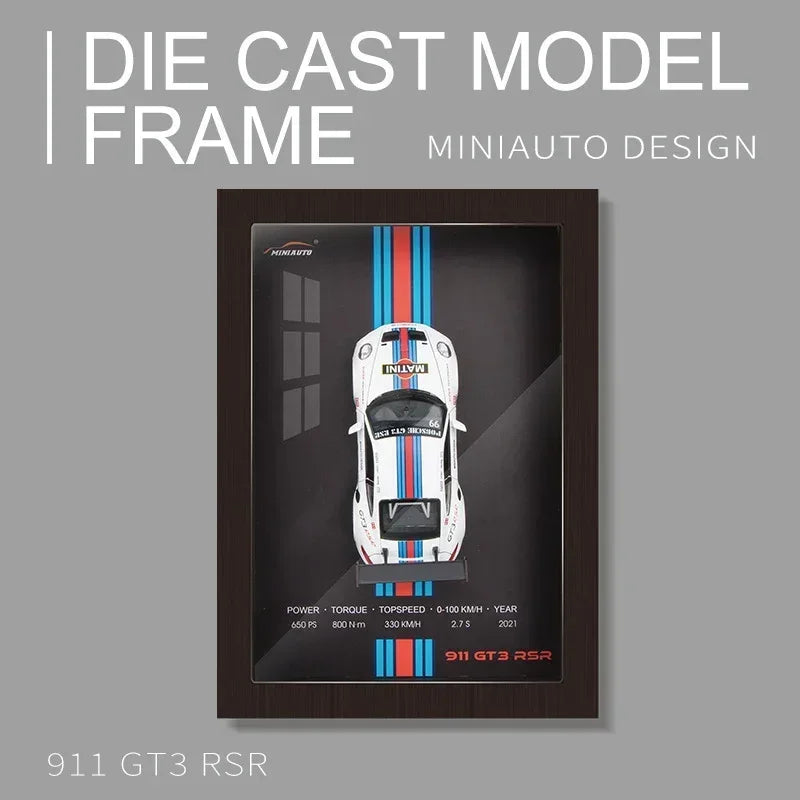 Kova Tech™ 3D Alloy Car Model Photo Frame