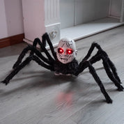 Haunted Doll Face Walking Spider Decoration