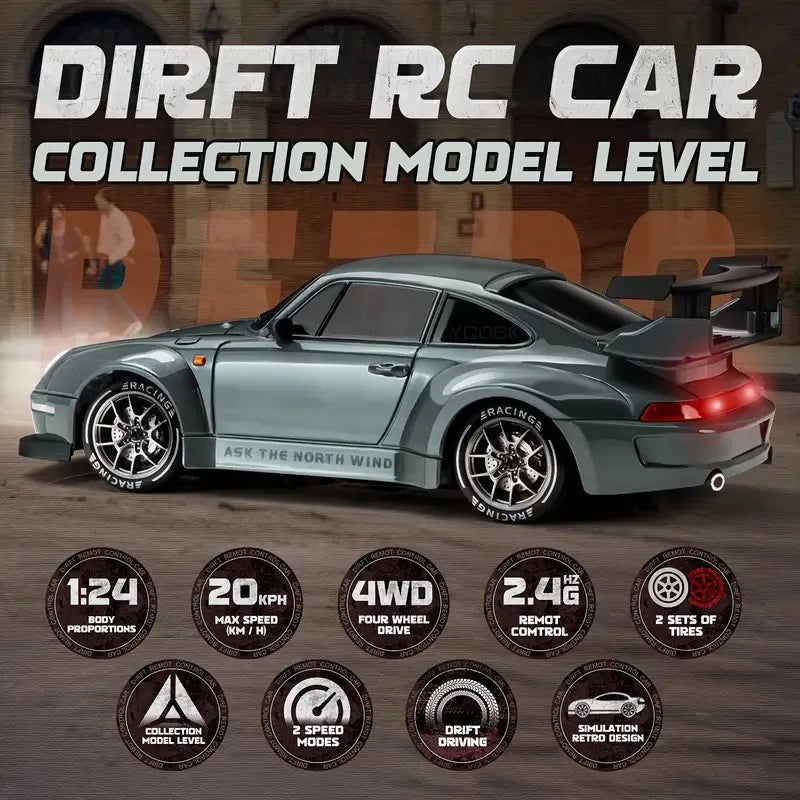 Kova Tech™ 2.4G Remote Control Drift Racing Car