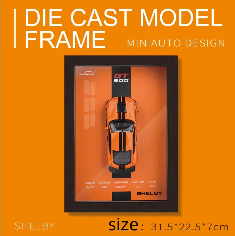 Kova Tech™ 3D Alloy Car Model Photo Frame