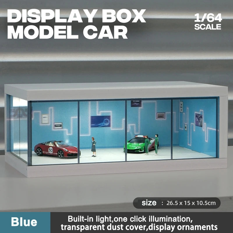 Kova Tech™ 1:64 Scale LED Car Parking Showcase
