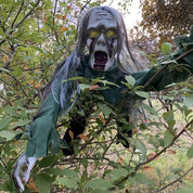Sound-Activated Crawling Bloody Zombie Prop