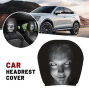 Kovatech™ Skull Horror Headrest Cover