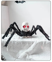 Haunted Doll Face Walking Spider Decoration