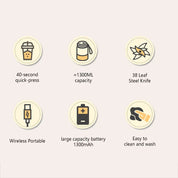 Kova Tech™ Portable Wireless Juicer