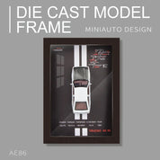 Kova Tech™ 3D Alloy Car Model Photo Frame