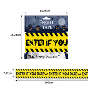 Halloween Decoration Tape,Warning Line,Warning Tape Signs