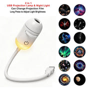 Kova Tech™ Adjustable Focus USB Ambient Projector Lamp