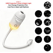 Kova Tech™ Adjustable Focus USB Ambient Projector Lamp