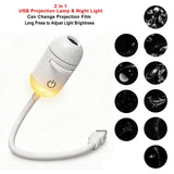 Kova Tech™ Adjustable Focus USB Ambient Projector Lamp