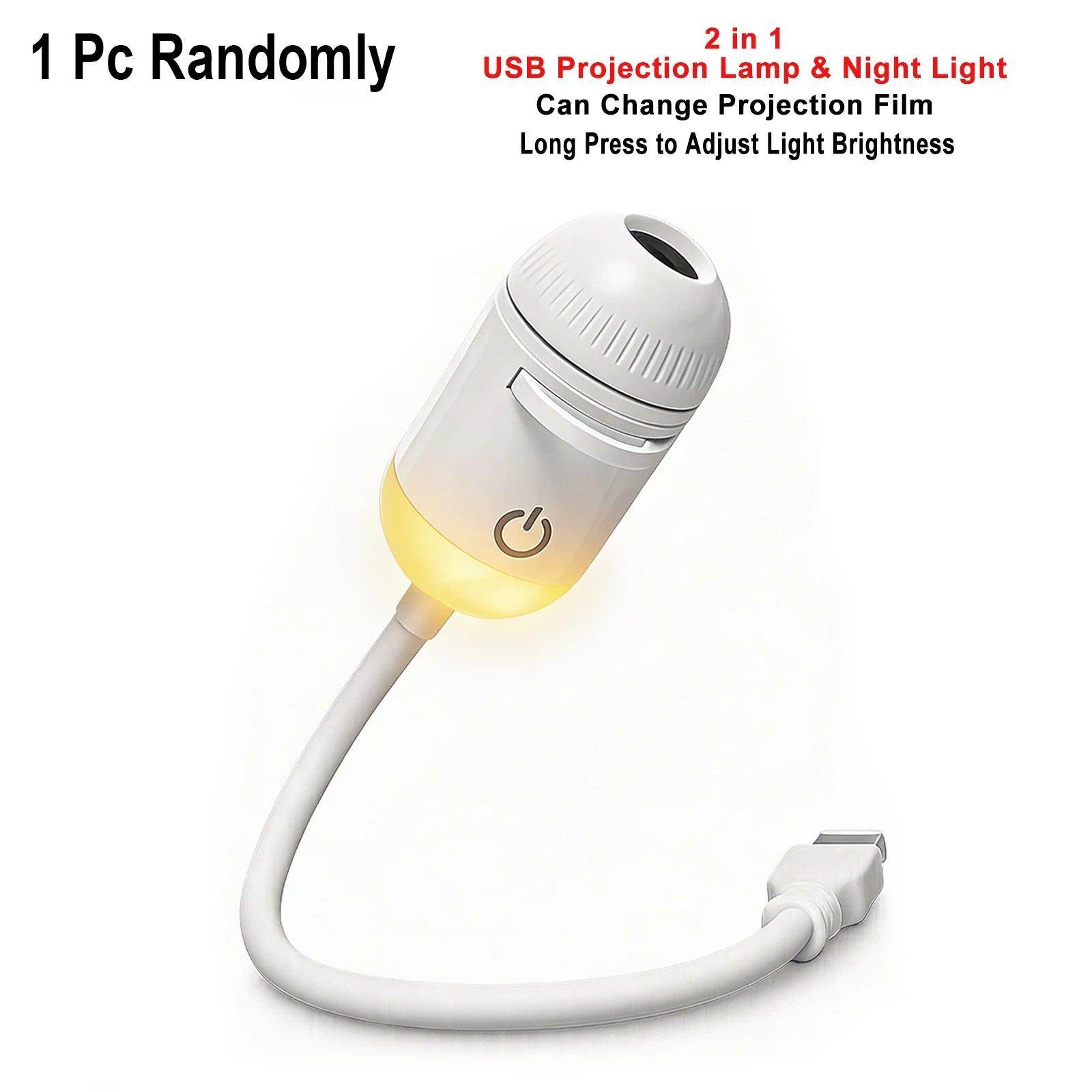 Kova Tech™ Adjustable Focus USB Ambient Projector Lamp