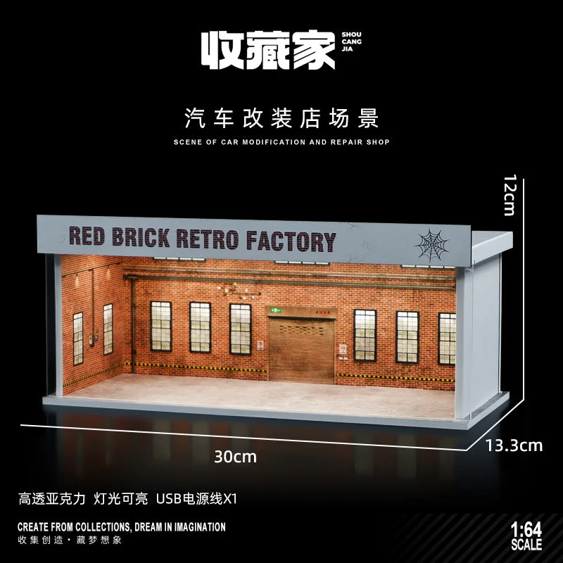 Kova Tech™ 1:64 Scale LED Car Parking Showcase