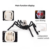 Haunted Doll Face Walking Spider Decoration