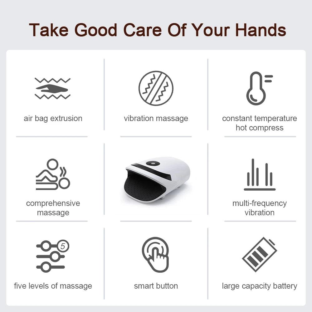 Kova Tech™ Wireless Heated Acupoint Hand Massager