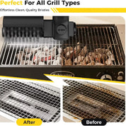 Kova Tech™ Cordless Electric BBQ Grill Brush
