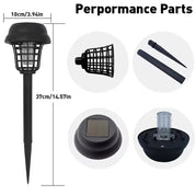 Kova Tech™ Outdoor Solar Mosquito & Bug Zapper
