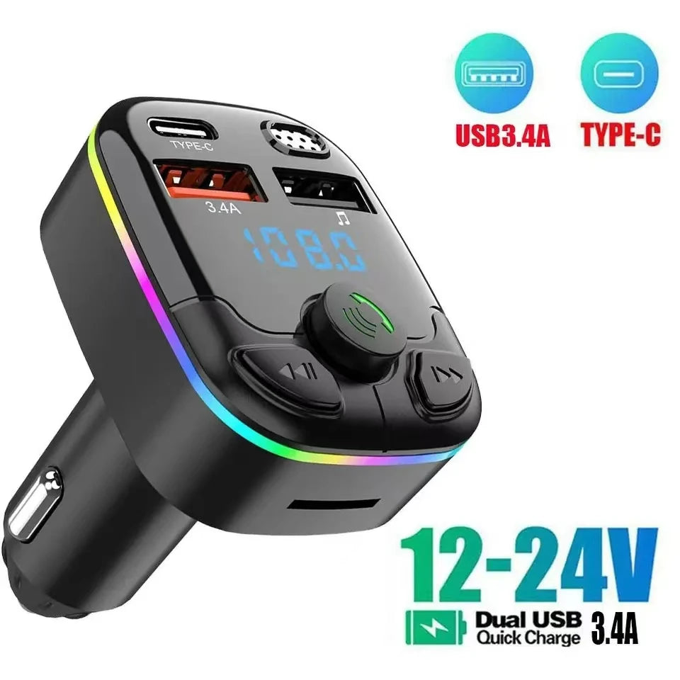 Kova Tech™ Bluetooth 5.0 Car FM Transmitter