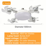 Kova Tech™ Smart Remote Control E27 Fan Bulb