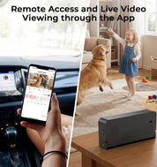 Kova Tech™ 2K 5G WiFi Clock Security Camera